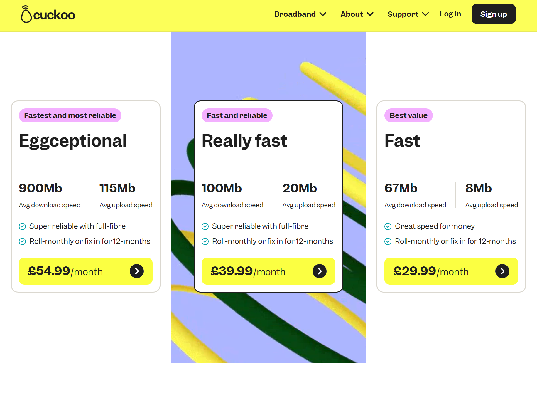 Pricing page - Cuckoo