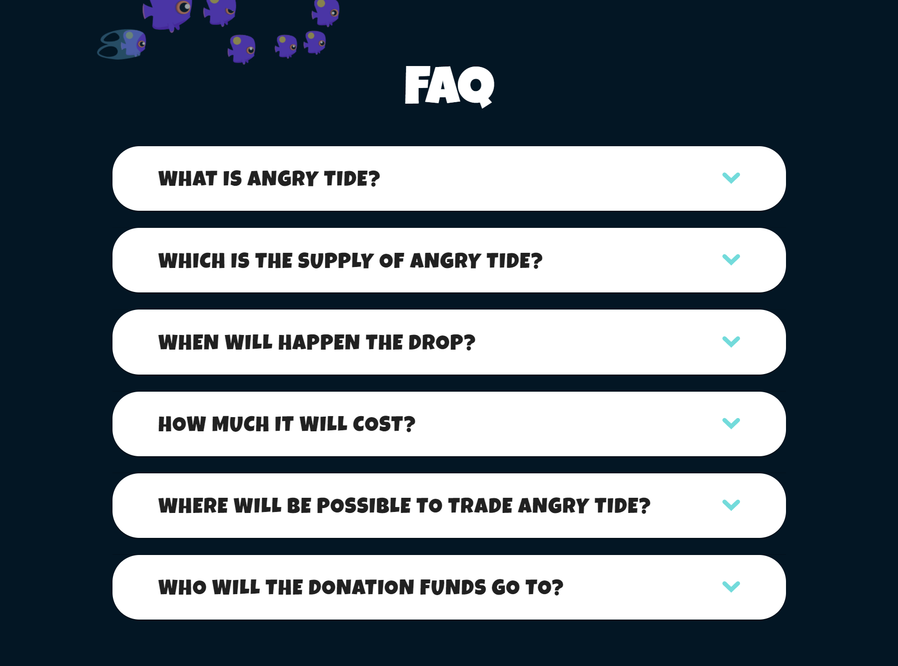 FAQ - Angry Tide NFT