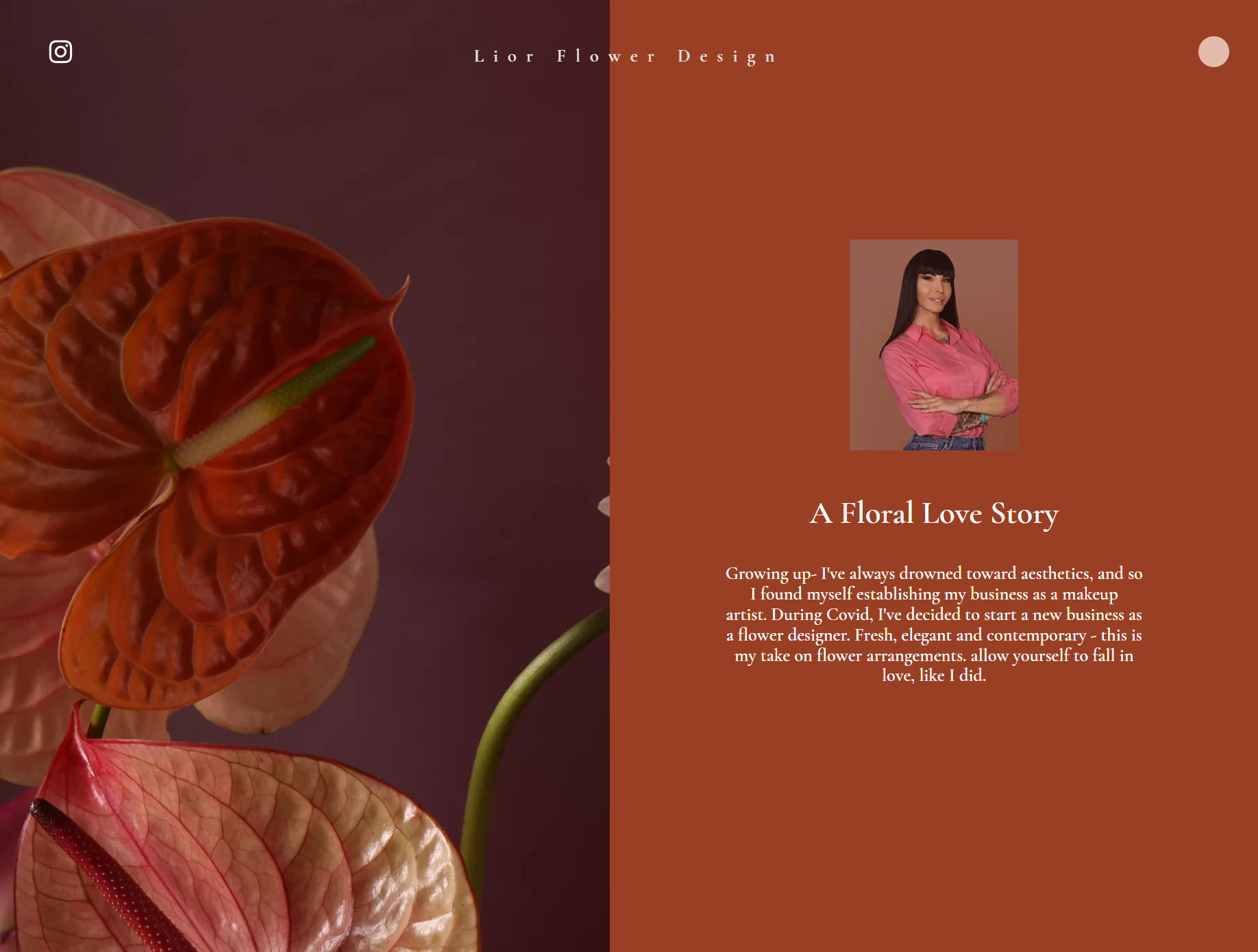 About us - Lior Flower Design