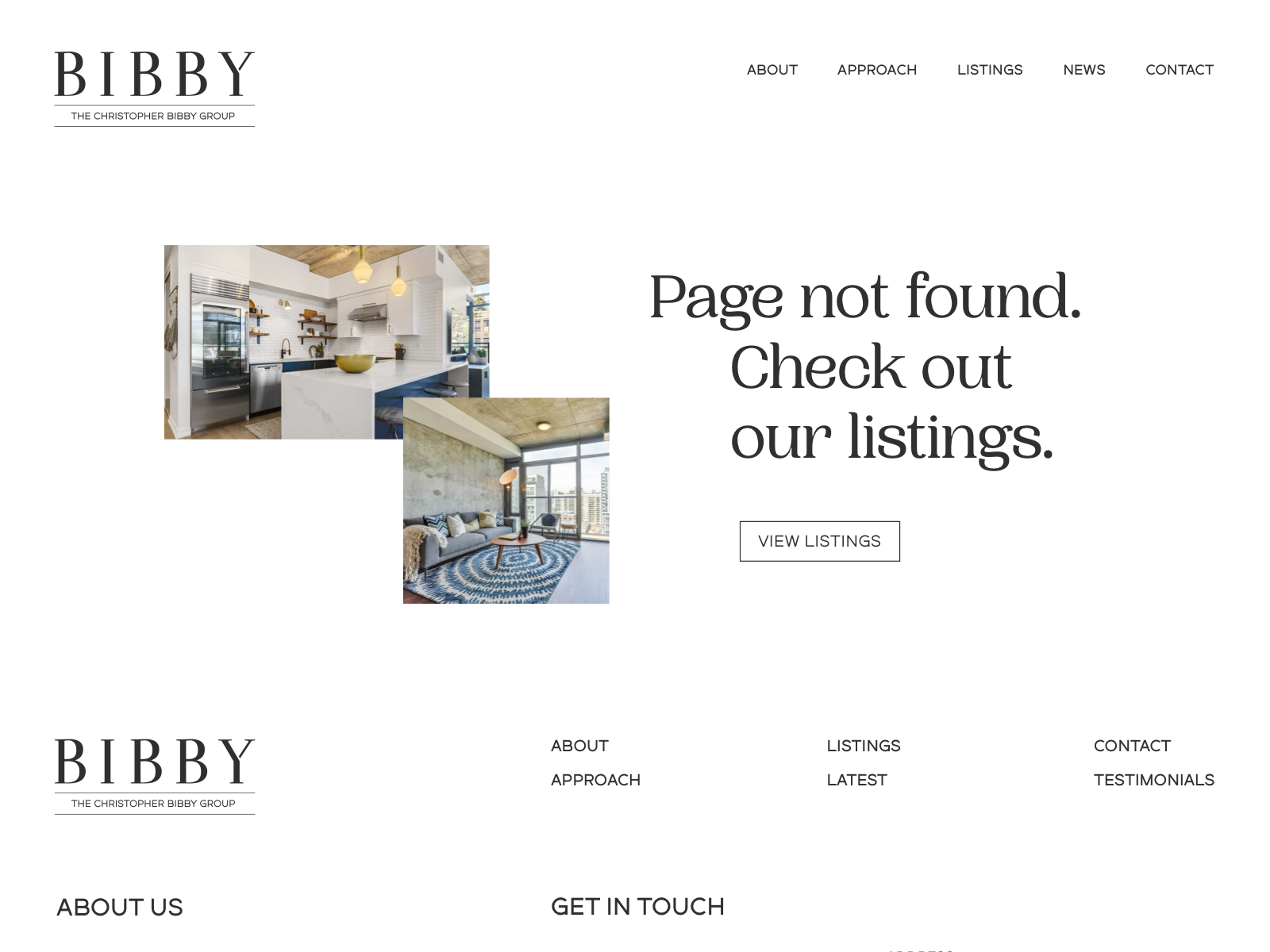 Bibby Website Book a Showing Form
