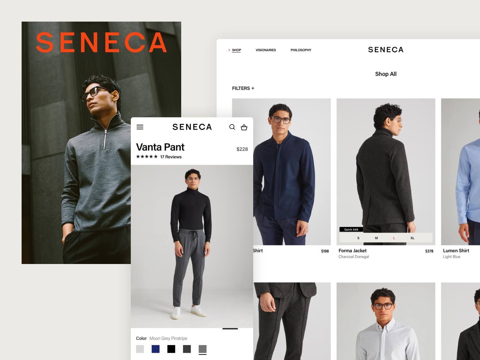 SENECA: Product list