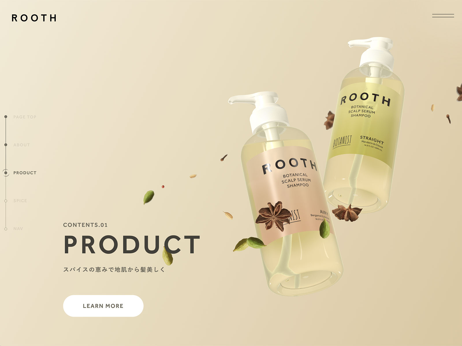 "ROOTH" brand site
