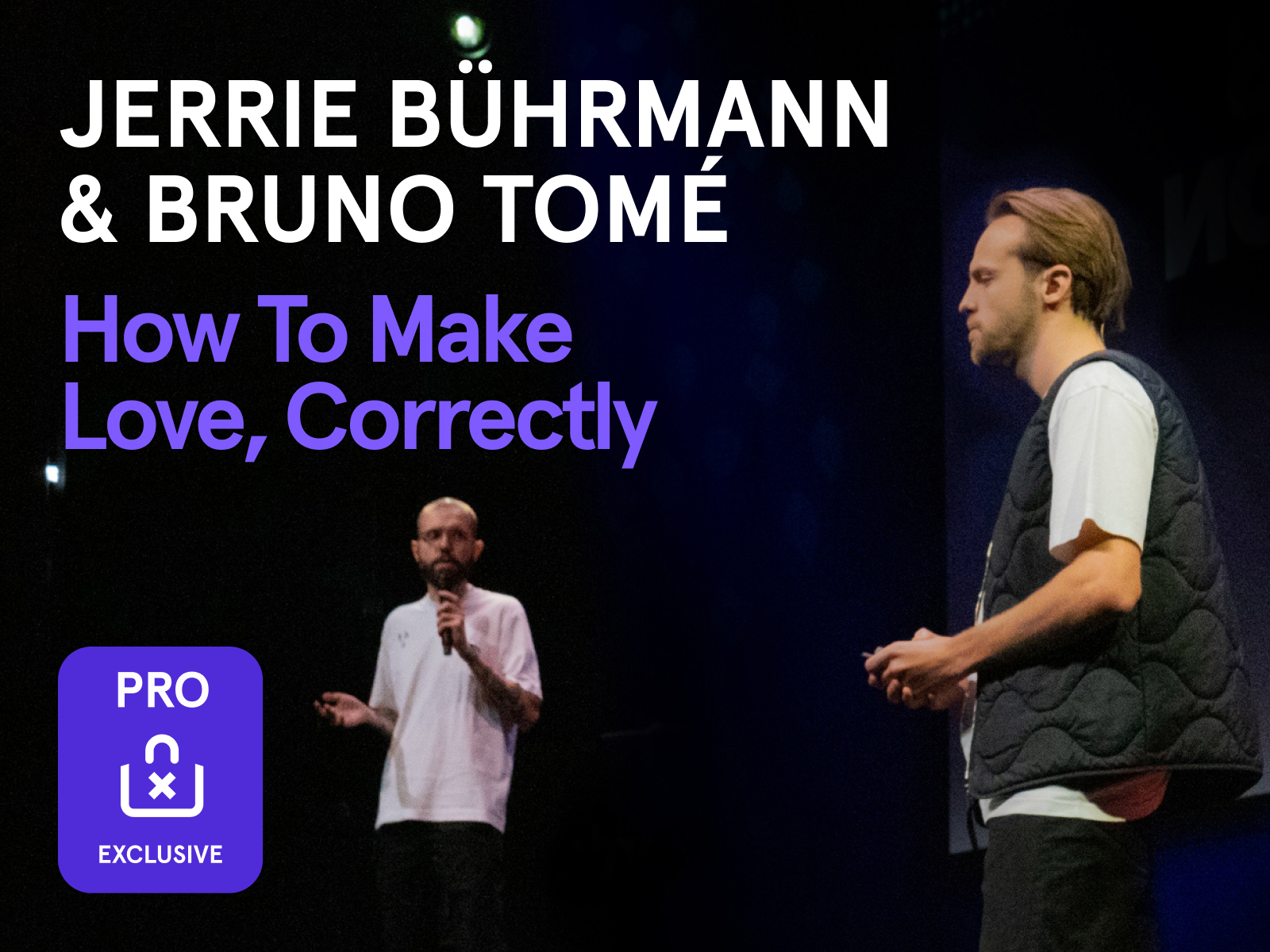 New PRO Content available: watch Jerrie Buhrmann & Bruno Tome's new talk from Awwwards Conference Amsterdam