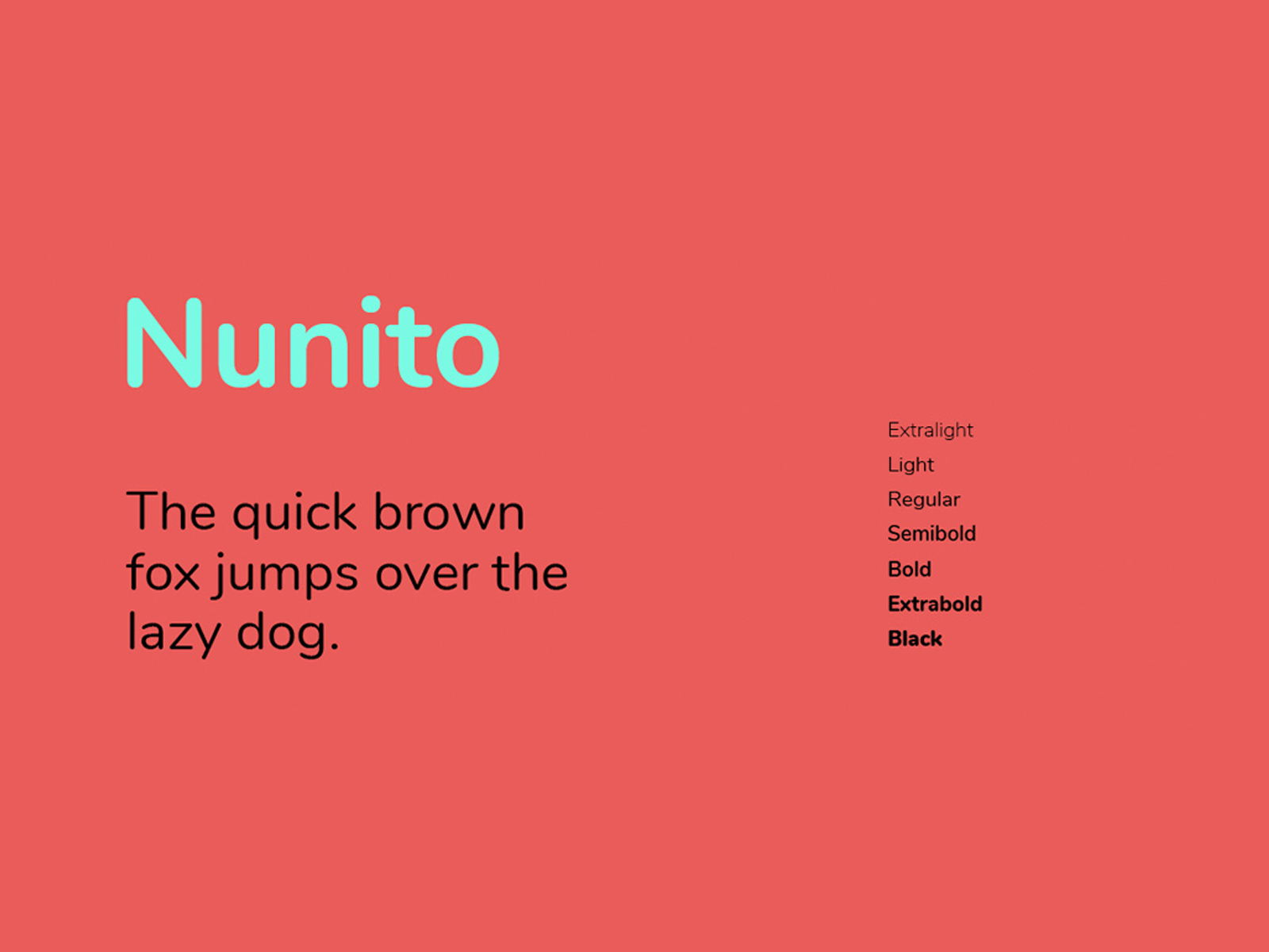 Nunito - Google Font