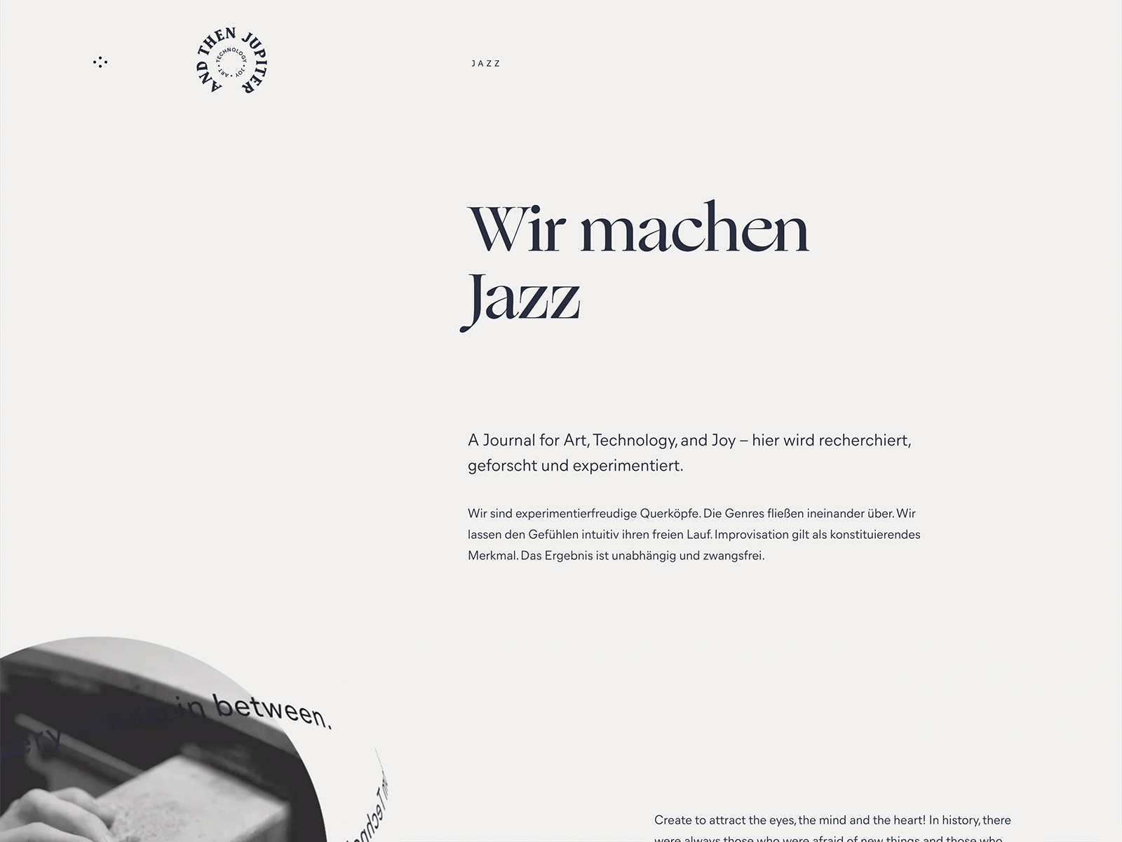 Blog = Jazz