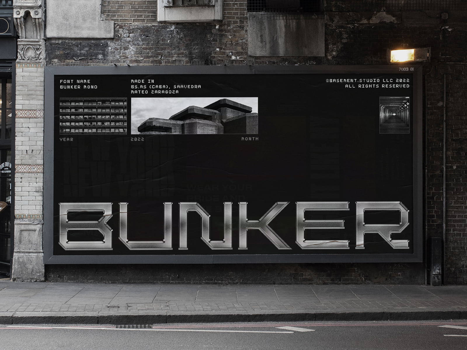 Bunker Typeface