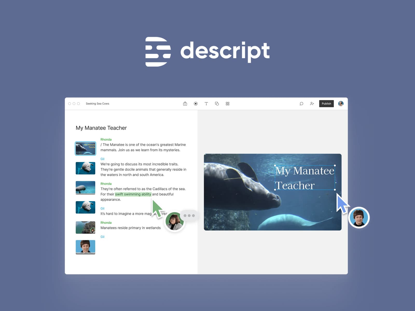 Descript - Video Editing