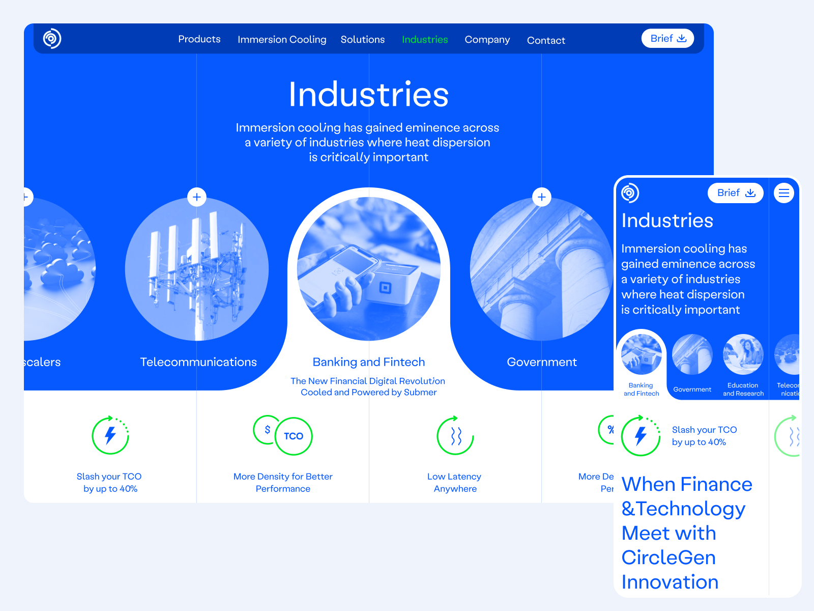 Industry page