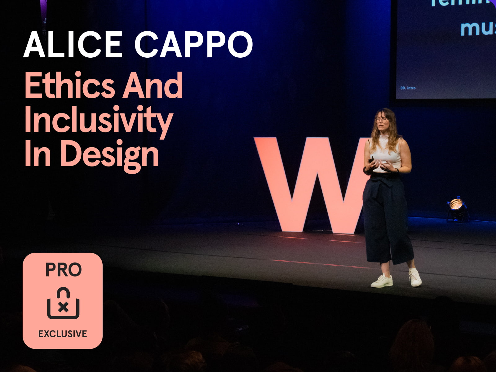 New PRO Content available: watch Alice Cappo's new talk from Awwwards Conference Amsterdam