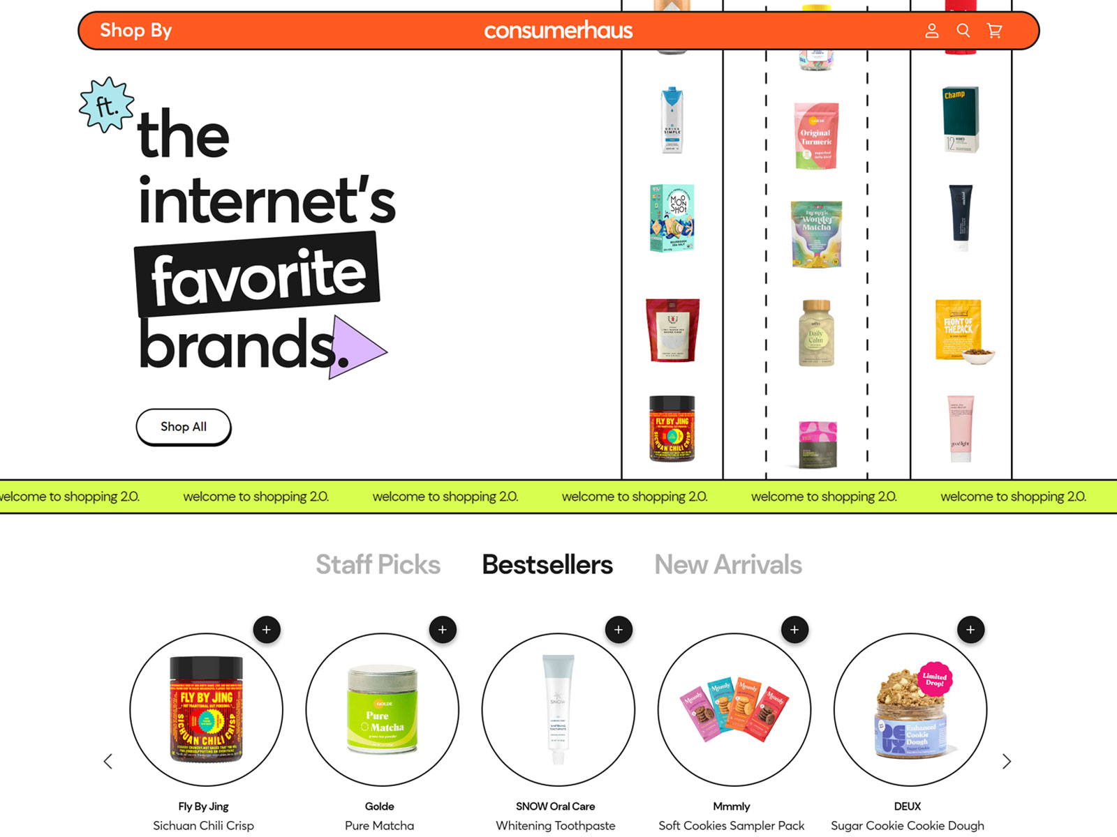 Consumerhaus ft. the internet's favorite brands
