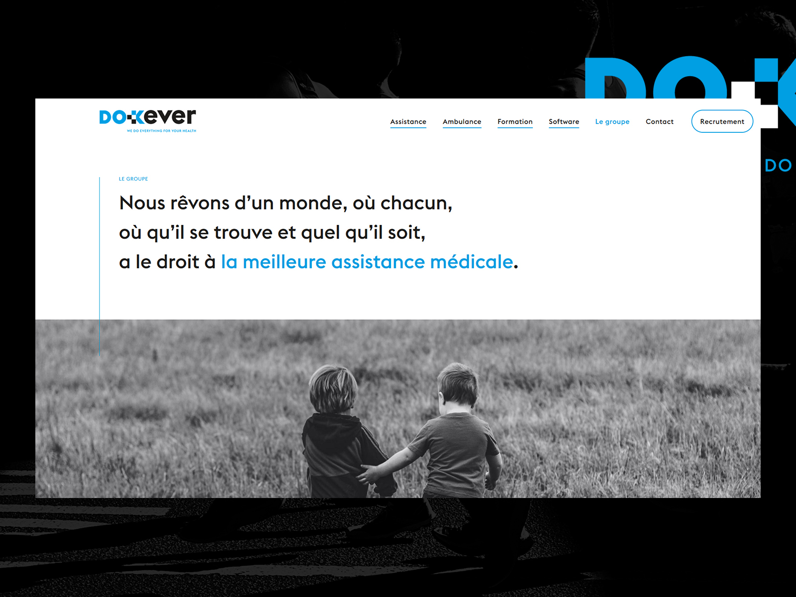 Dokever - Group presentation page