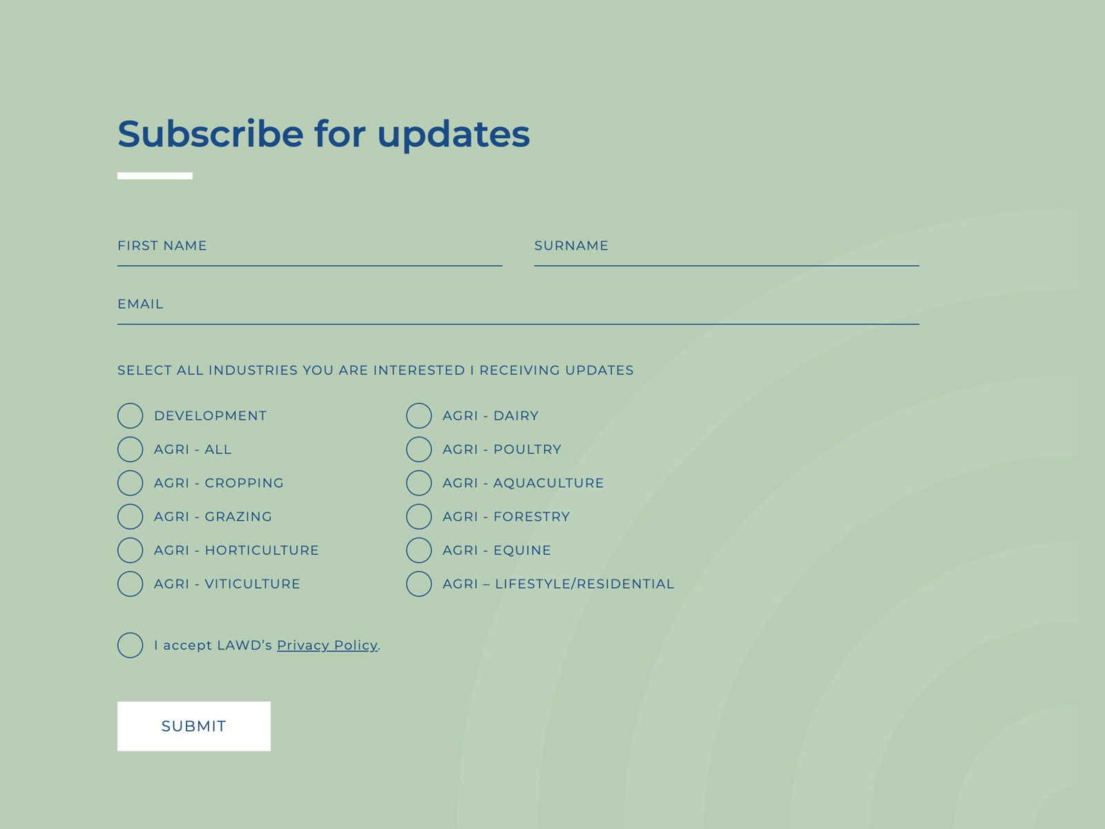 Form to CRM integration