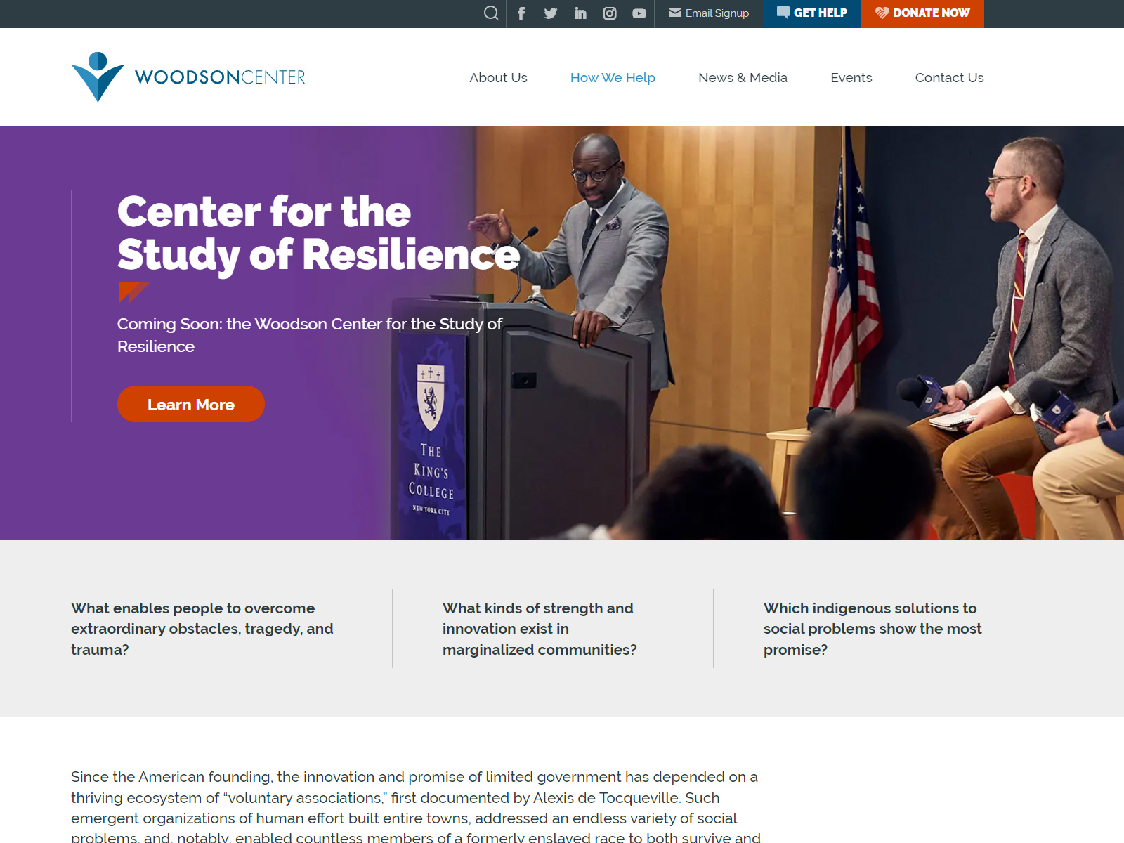 Center for Study of Resilience