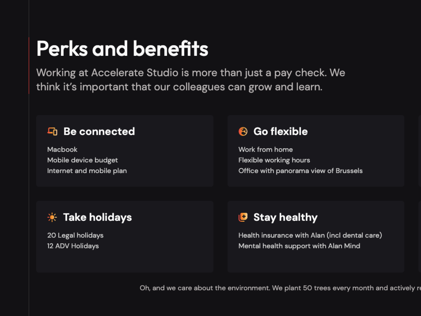 Perks & benefits