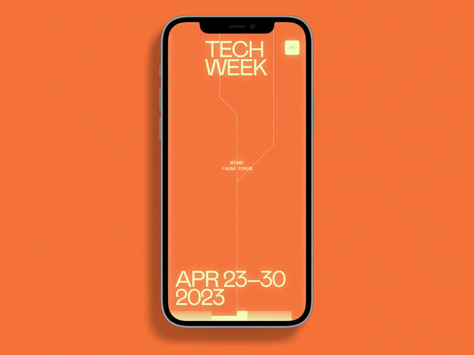 Tech Week - responsive design