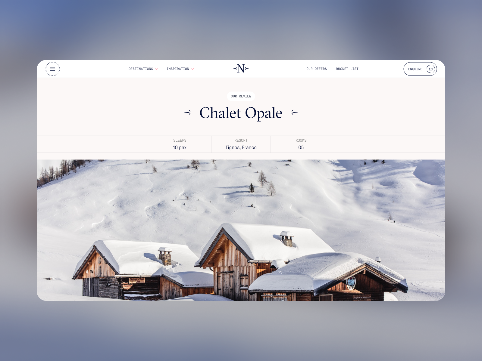 Nelson Travel Inspiration Page Awwwards