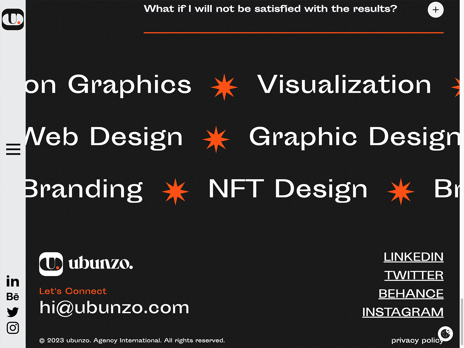 Ubunzo Services FAQ