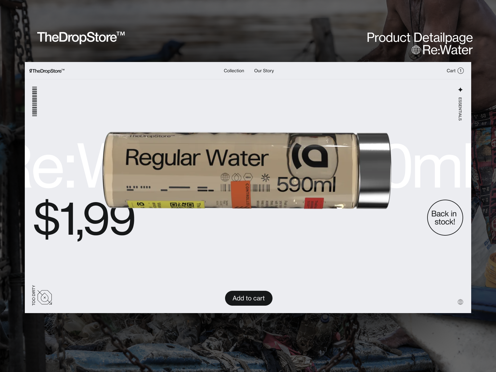 Product Detail page