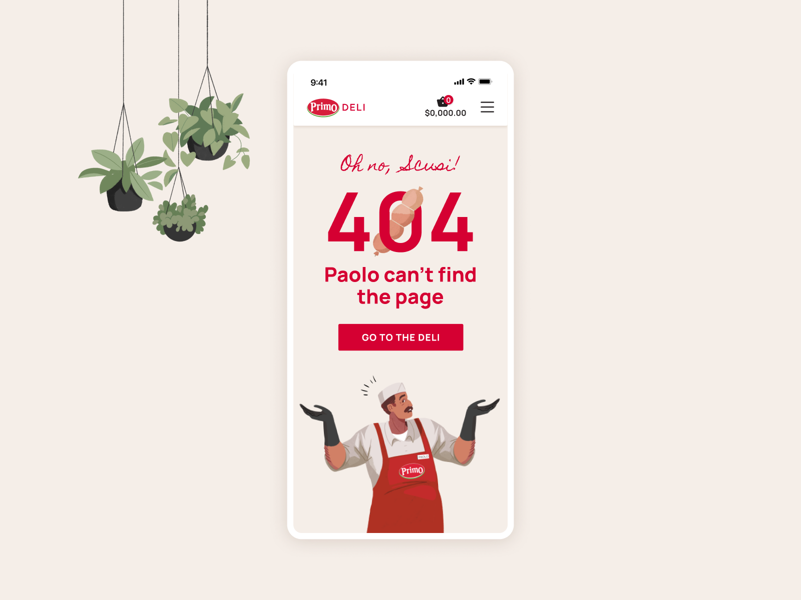 404 page