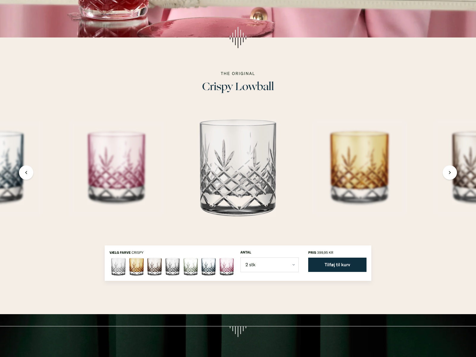 Featured product slider