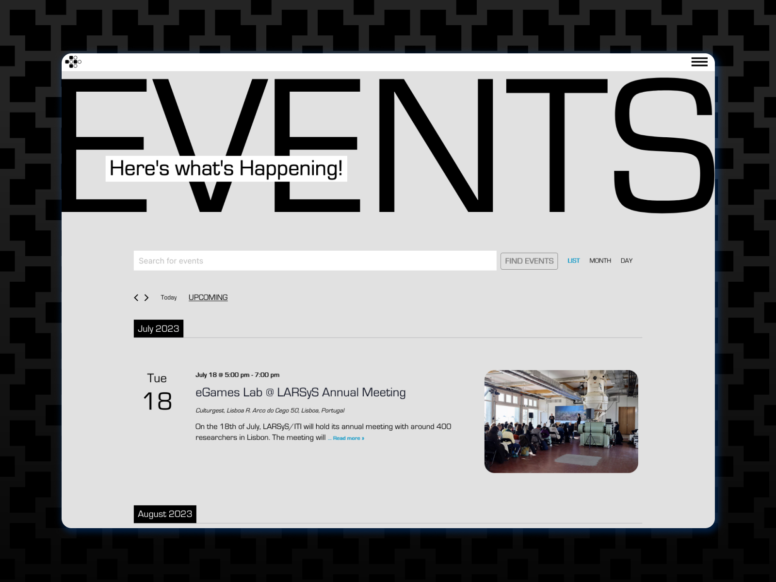 Events / Calendar