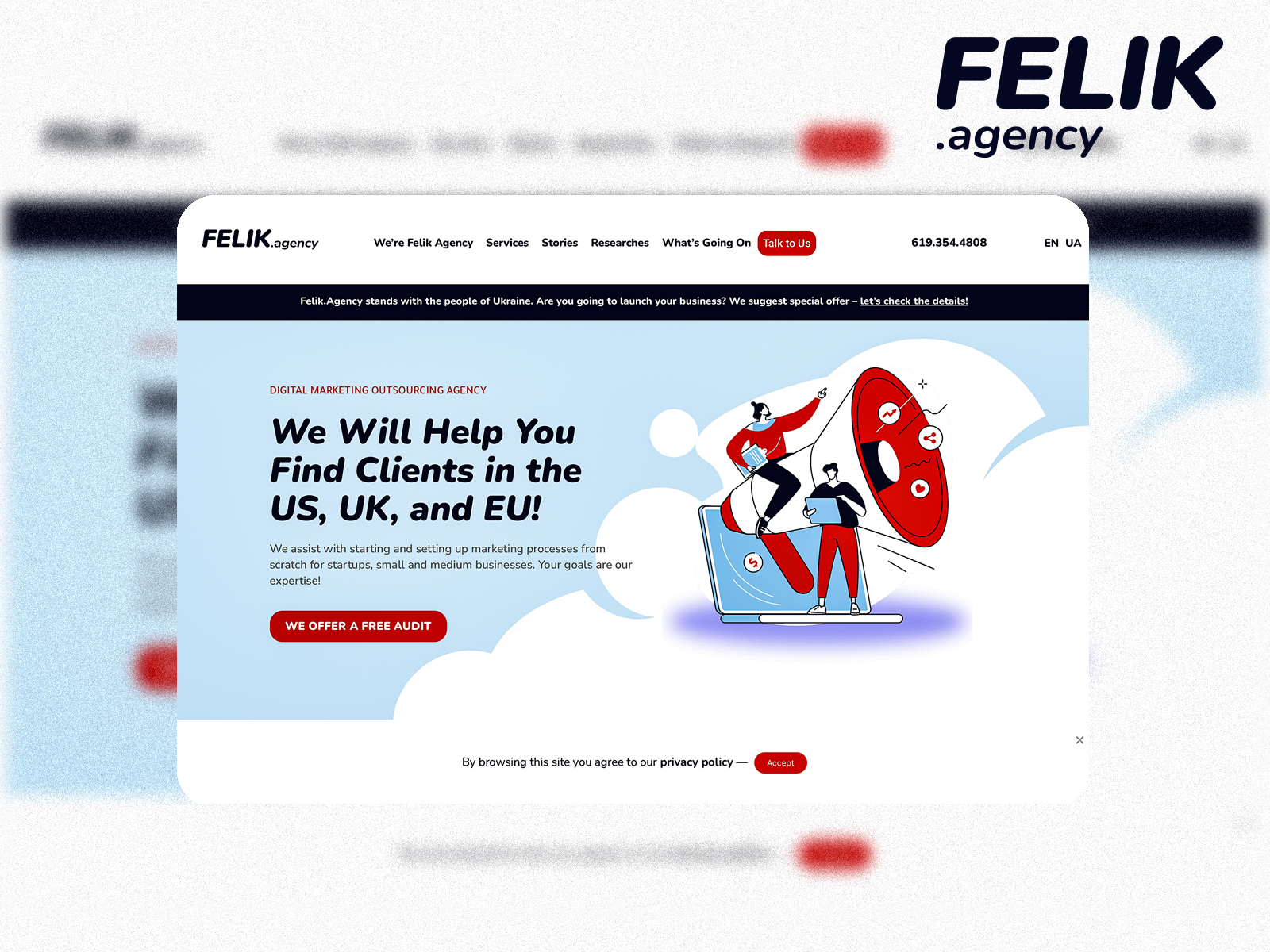 Felik.Agency Home Page