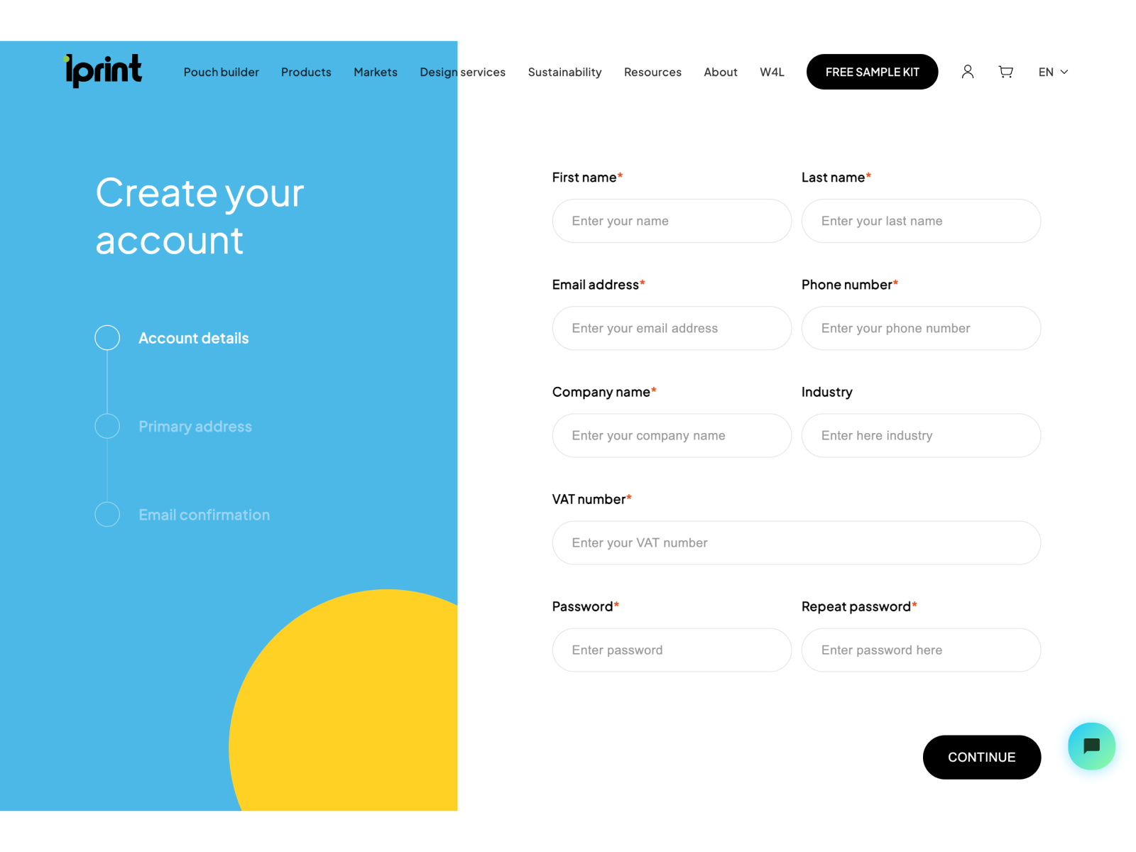 Sign Up Page Awwwards
