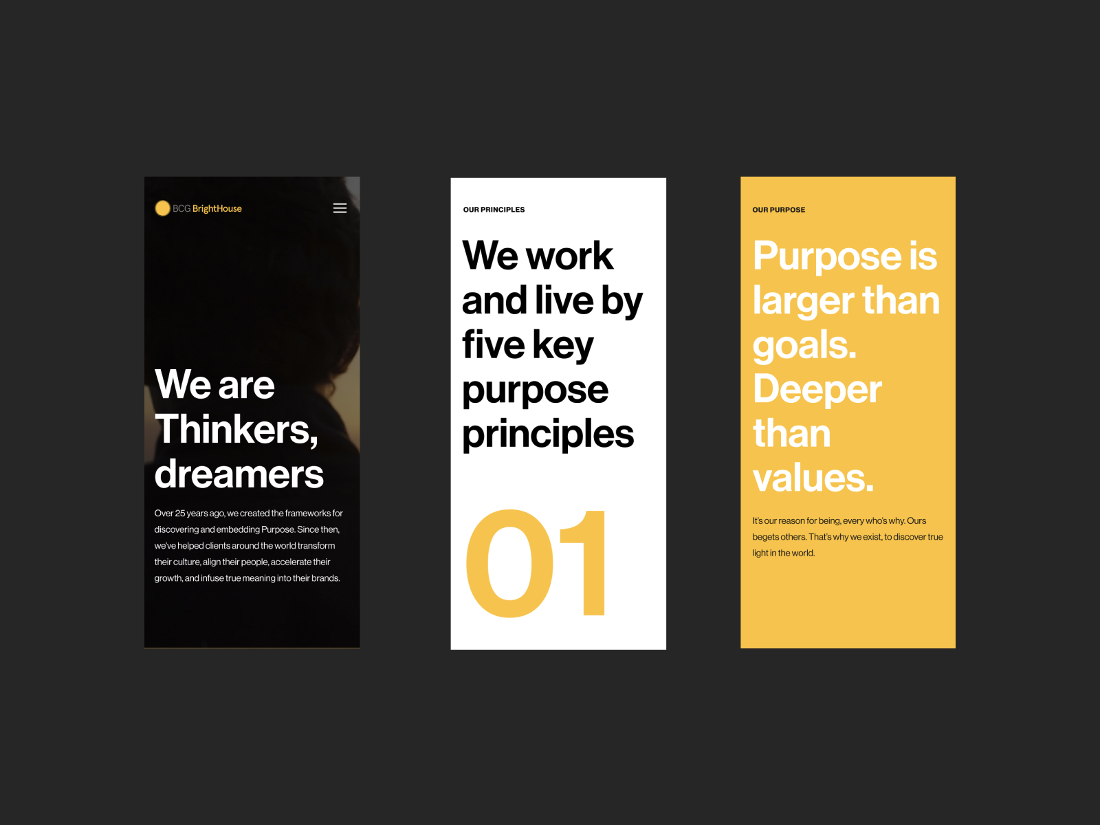 BCG BrightHouse Awwwards Honorable Mention