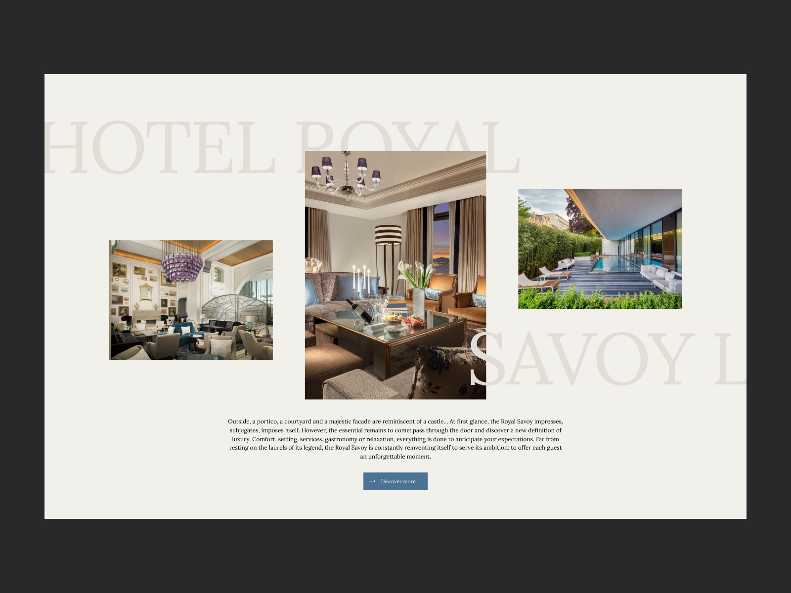 ROYAL SAVOY ABOUT US