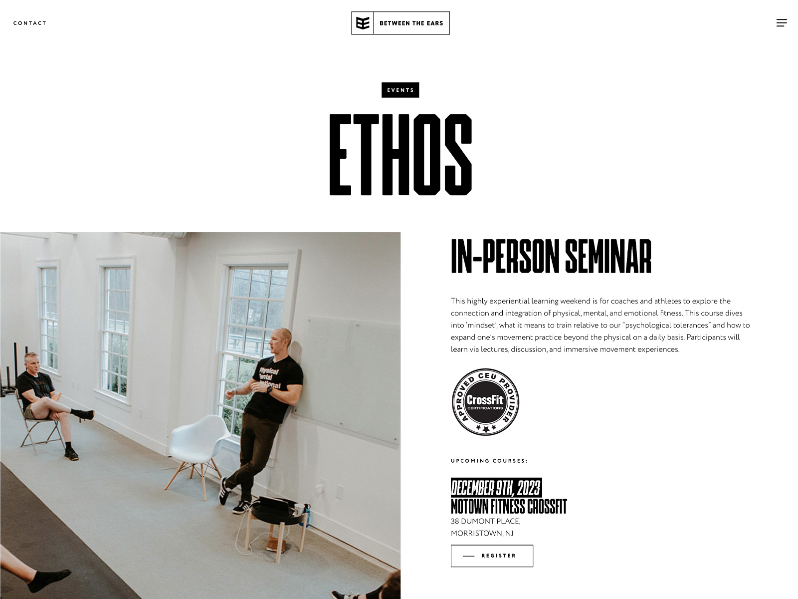 Ethos Service Page