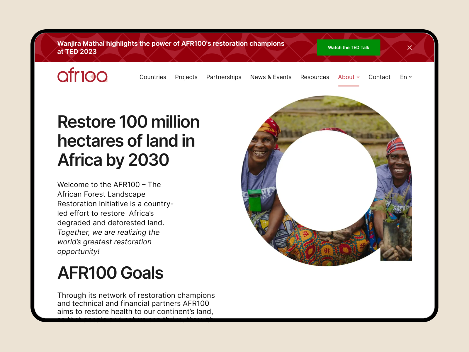 The African Forest Landscape Restoration Initiative