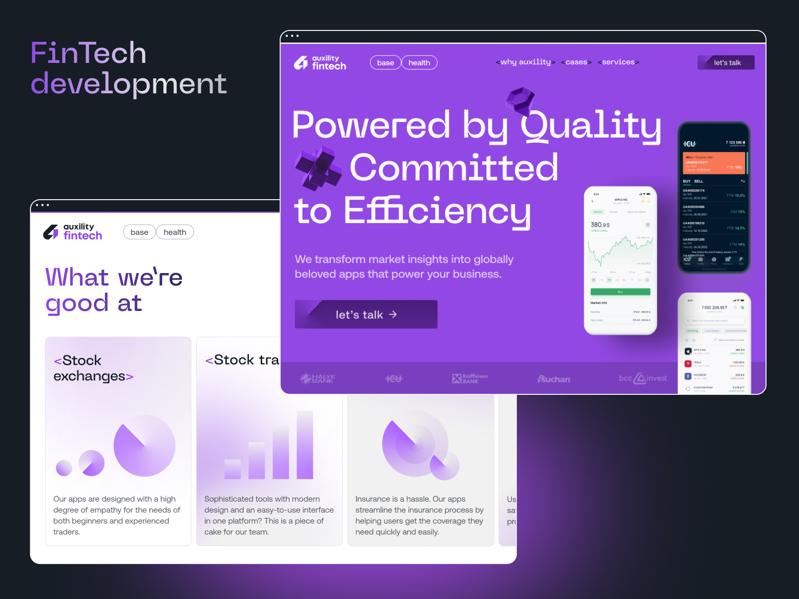 Fintech Development Page