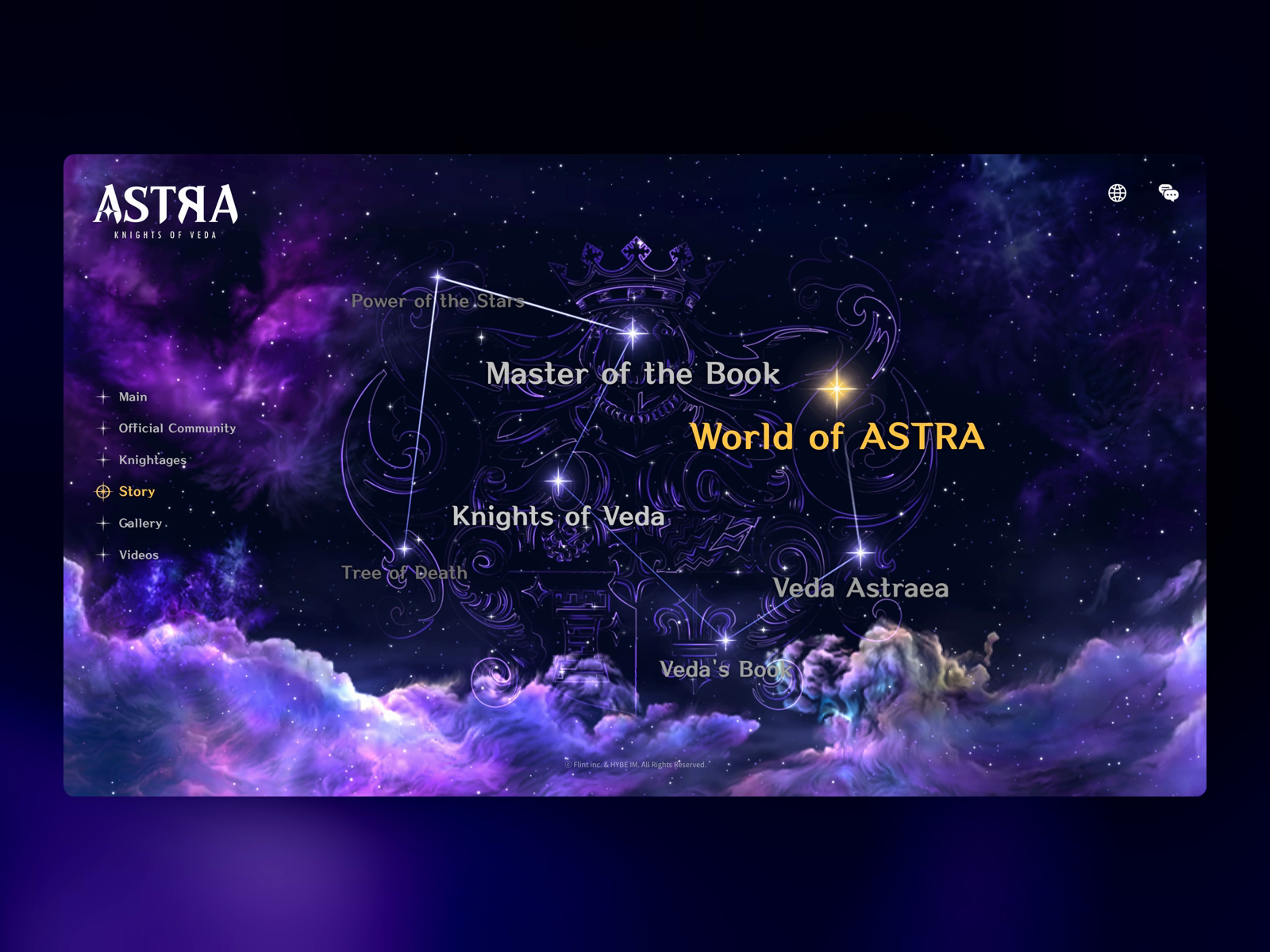 Story | ASTRA : KNIGHTS OF VEDA