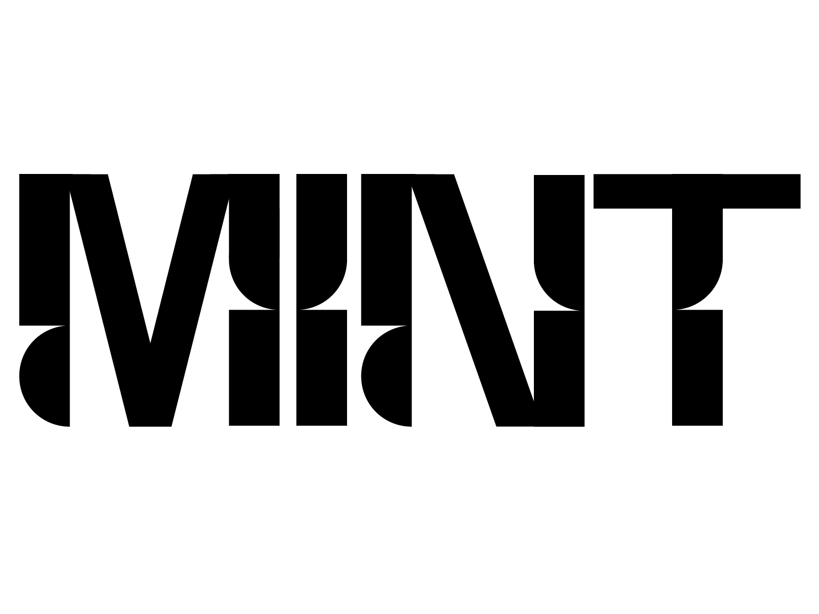 Modular typographic logo