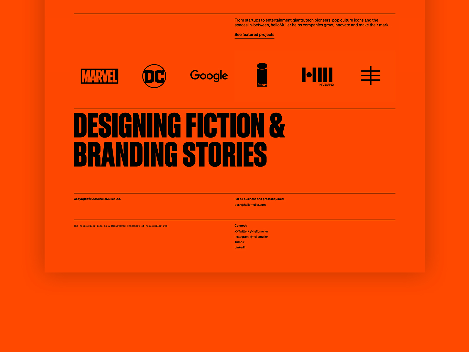 Designing Fiction & Branding Stories