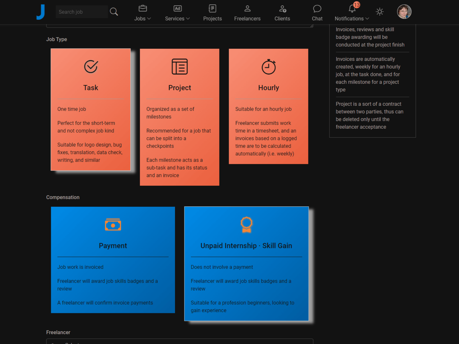 Setting up milestone project and showcase of project types