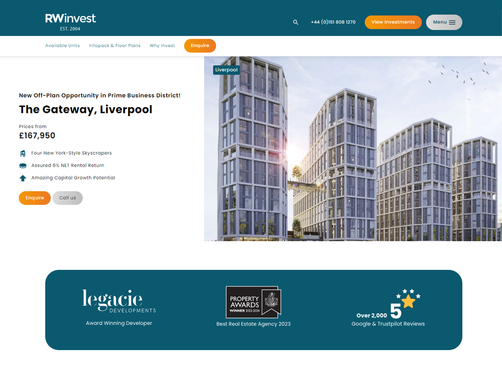 The Gateway Property Development in Liverpool