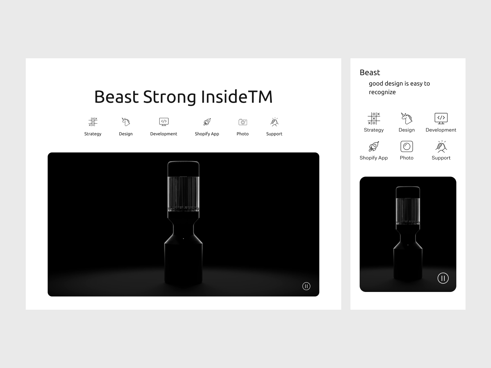 Work Page Layout Awwwards