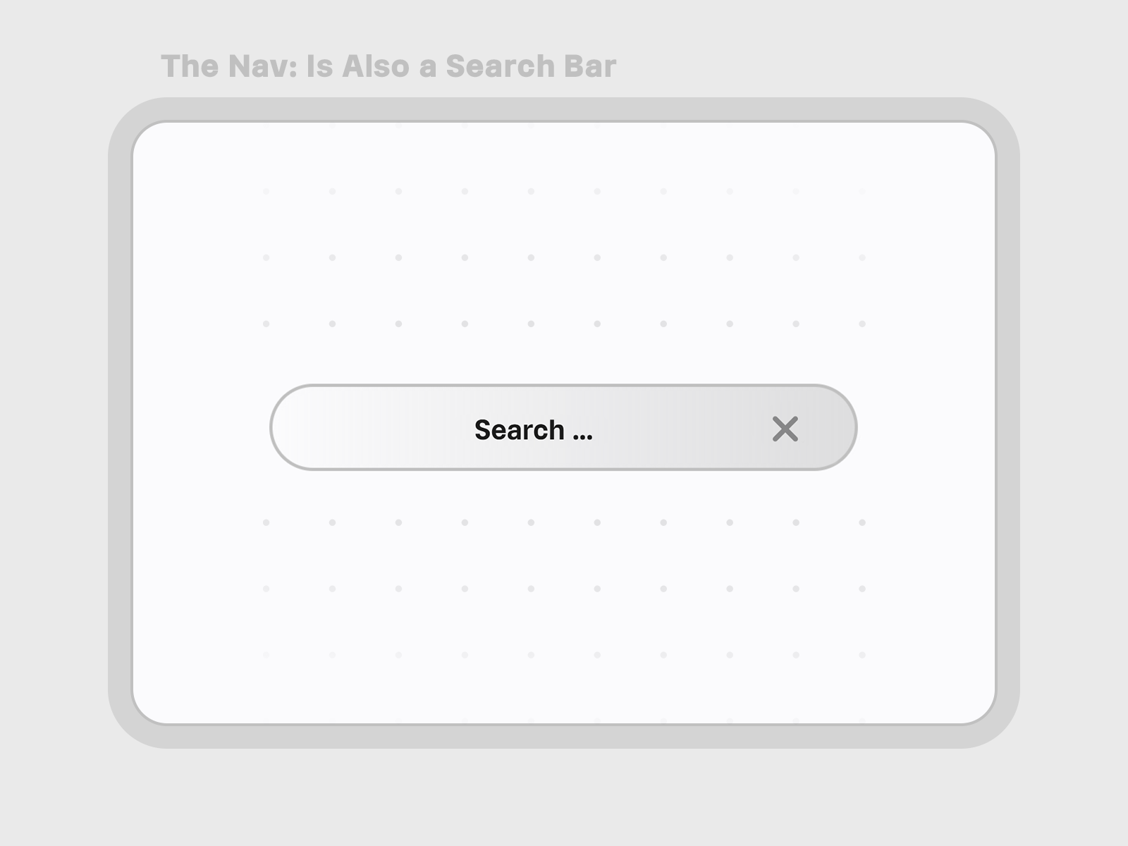 Search Bar