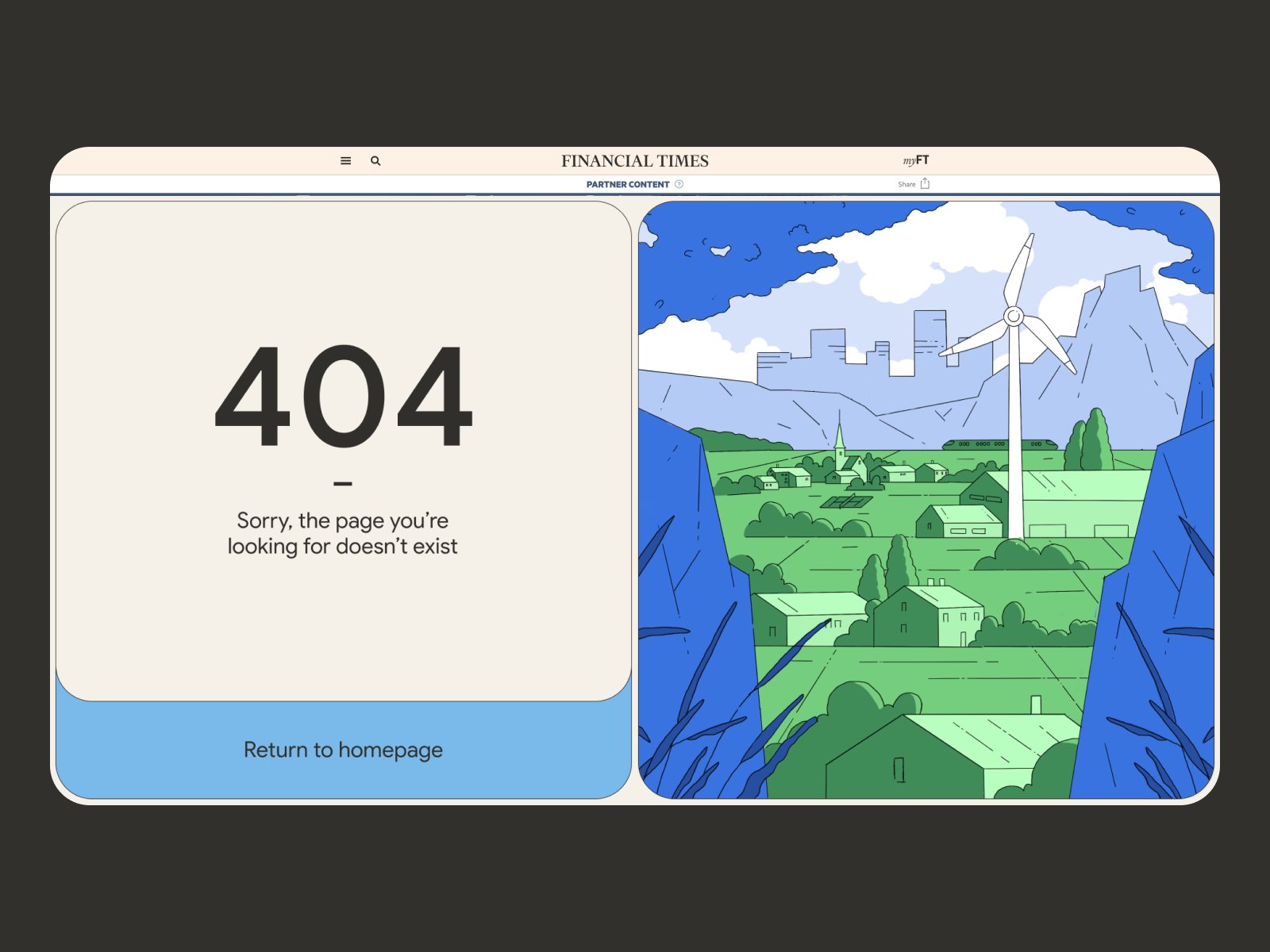 404 Page Error