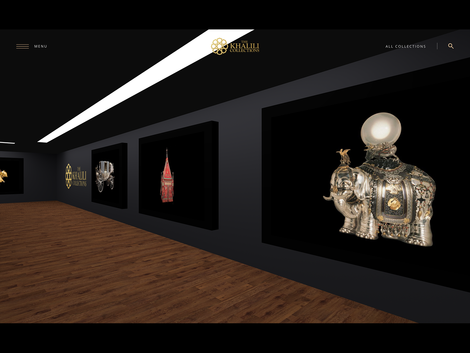 Interactive 3D Gallery
