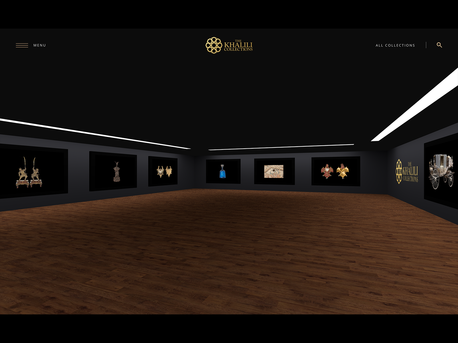 Interactive 3D Gallery