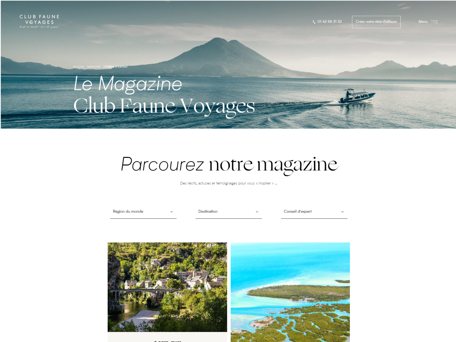 Magazine Club Faune Voyages