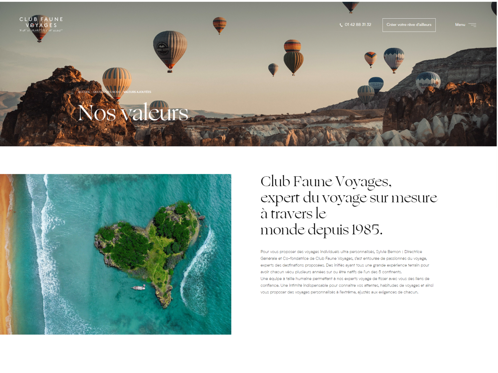 Edito values Club Faune Voyages
