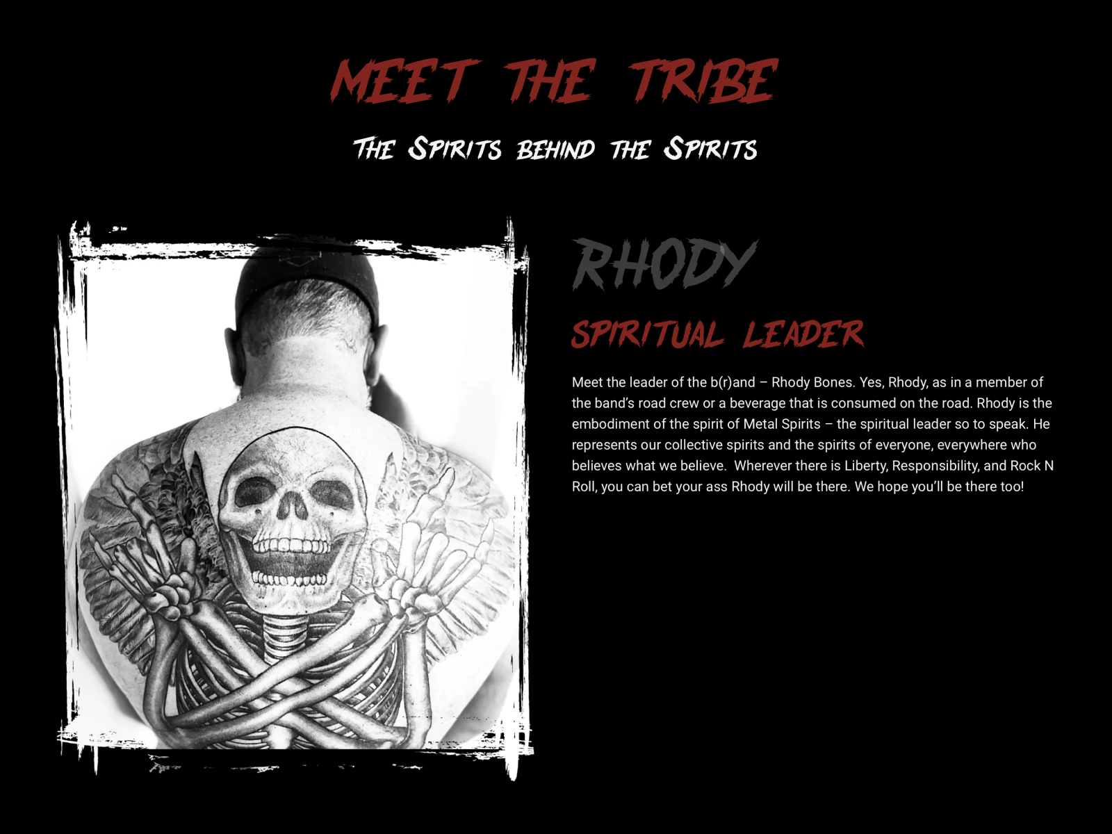 Founders and the tribe page