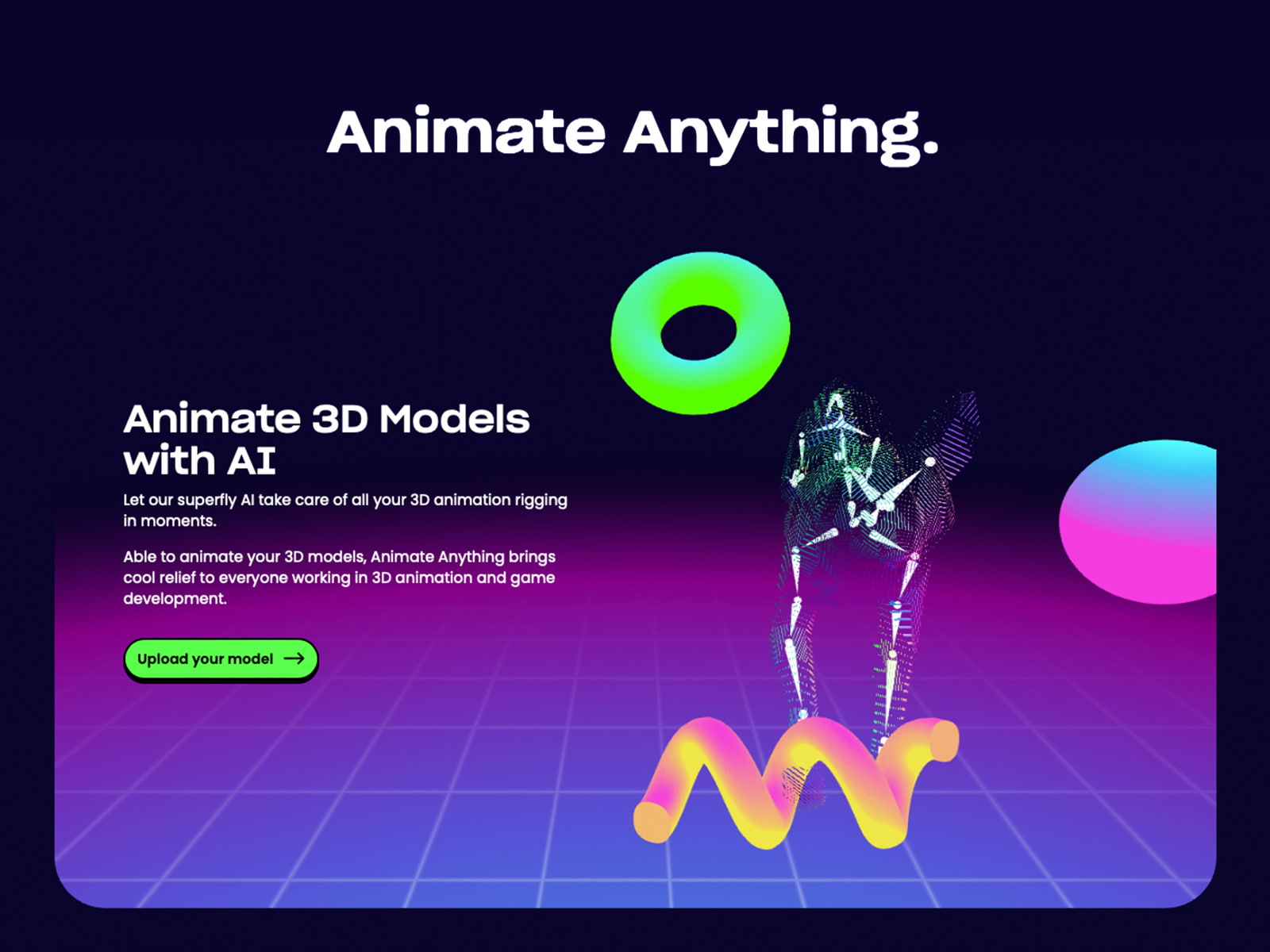 Animate Anything - 3D Animations