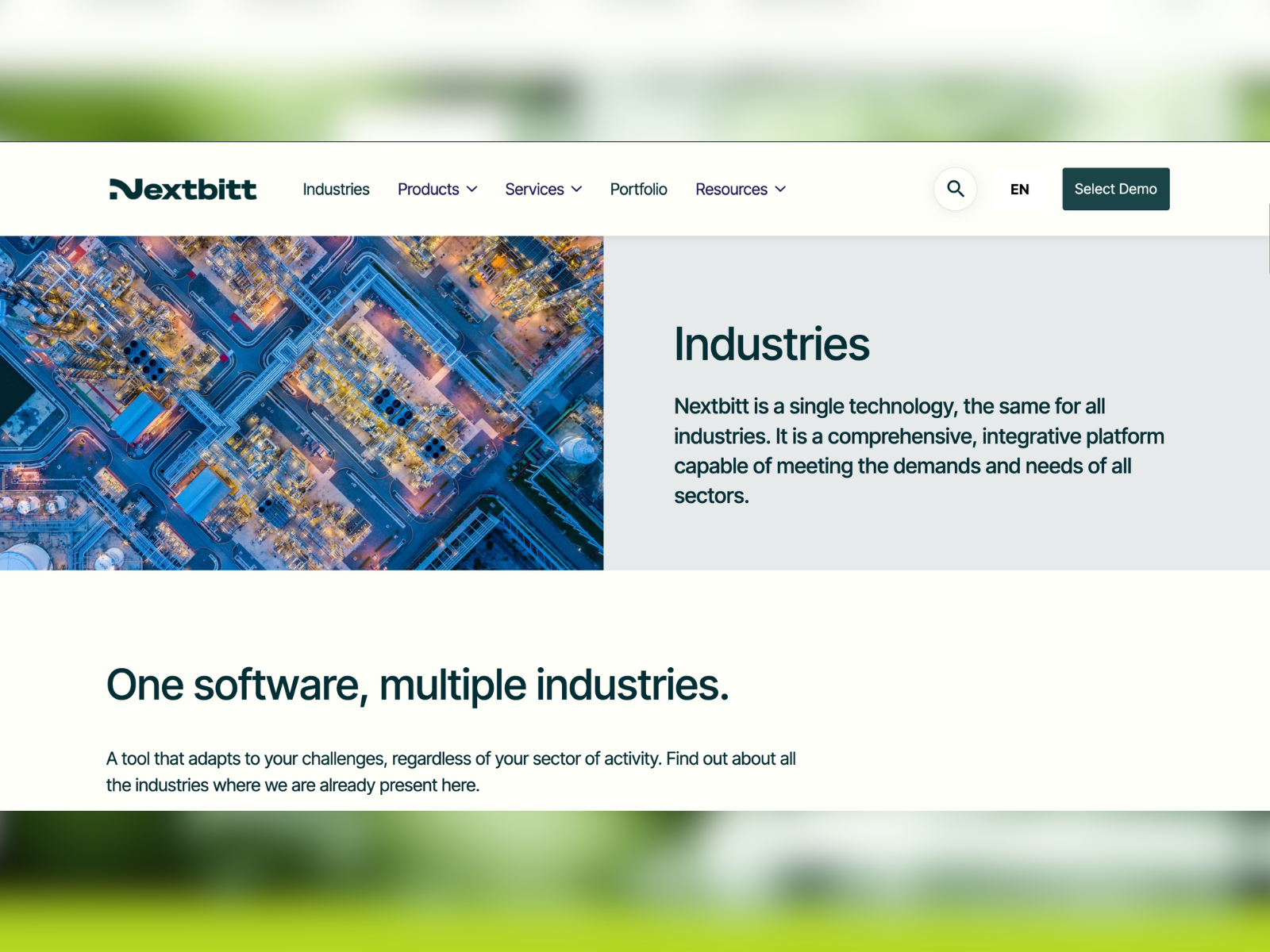 Industries' Page