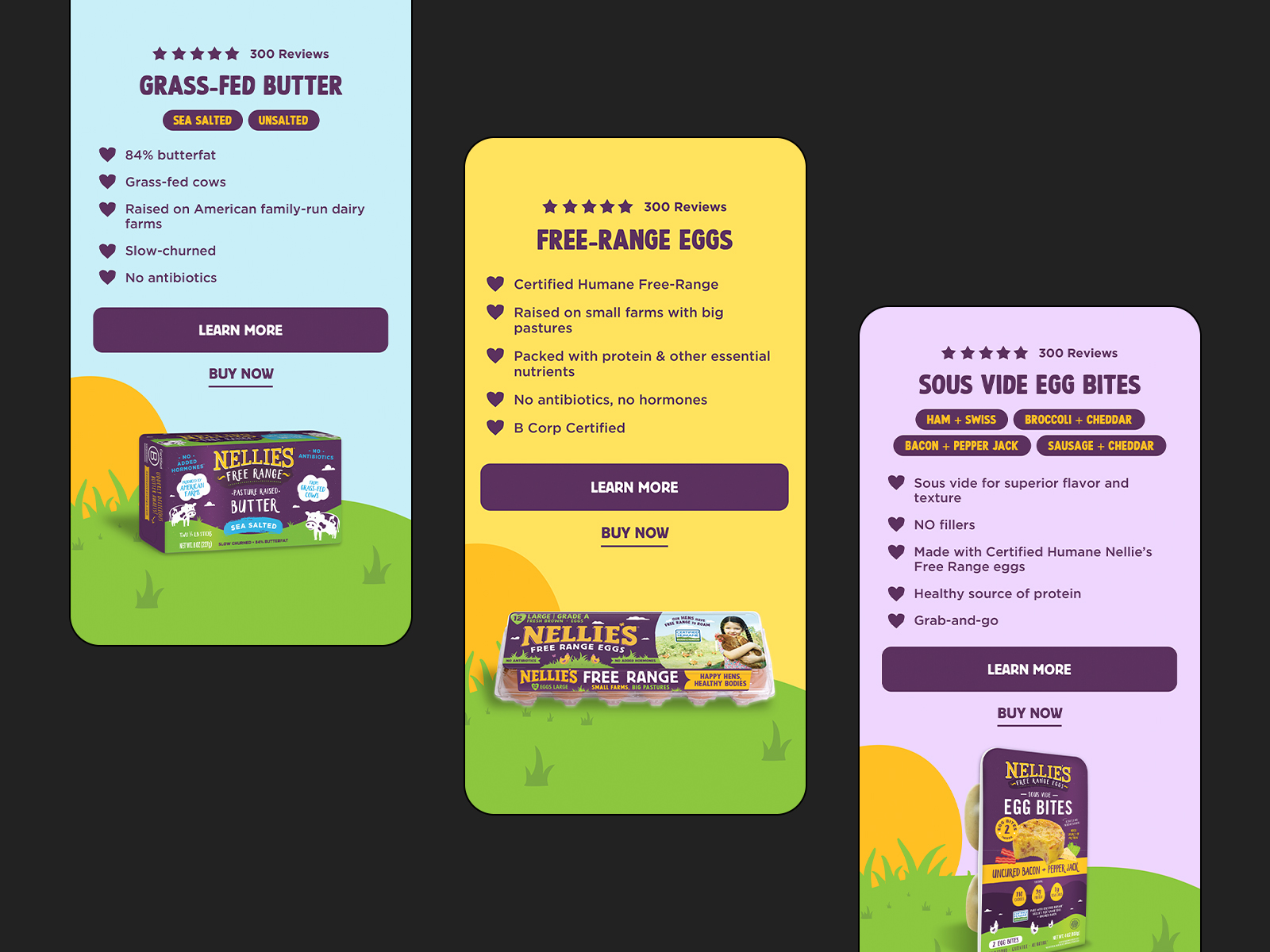 Mobile Product Cards