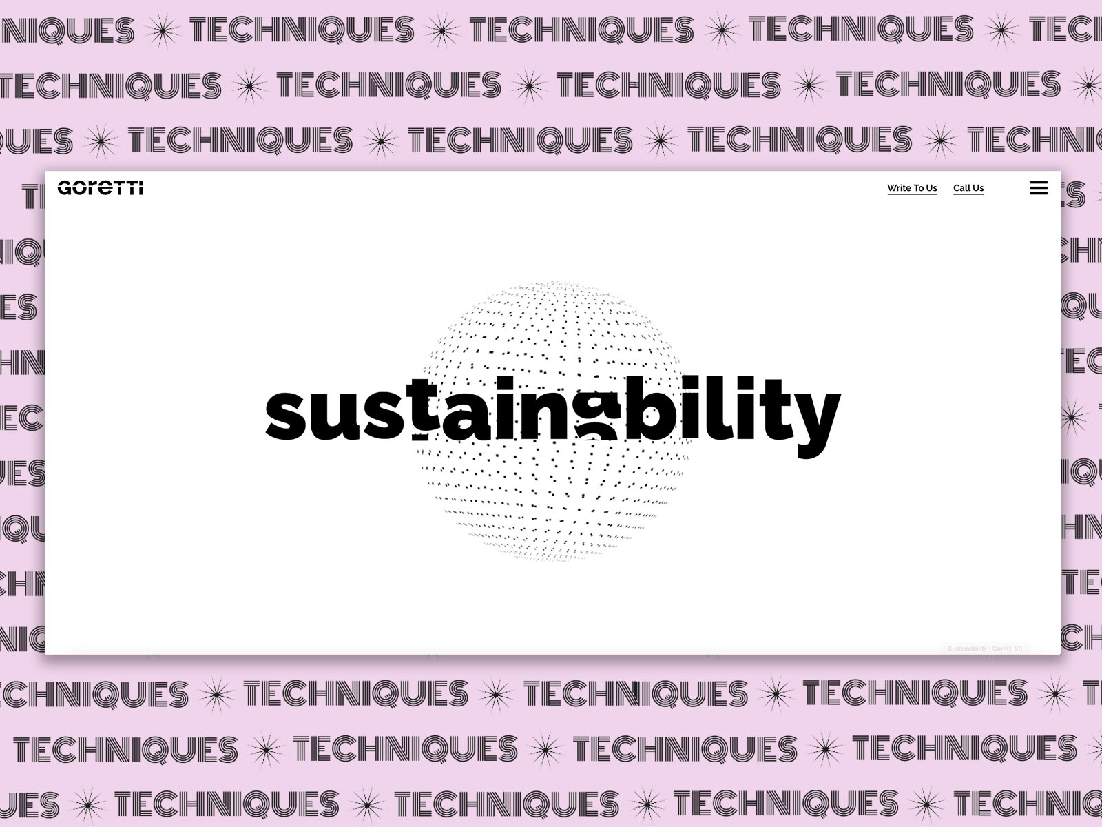 Sustainability animation