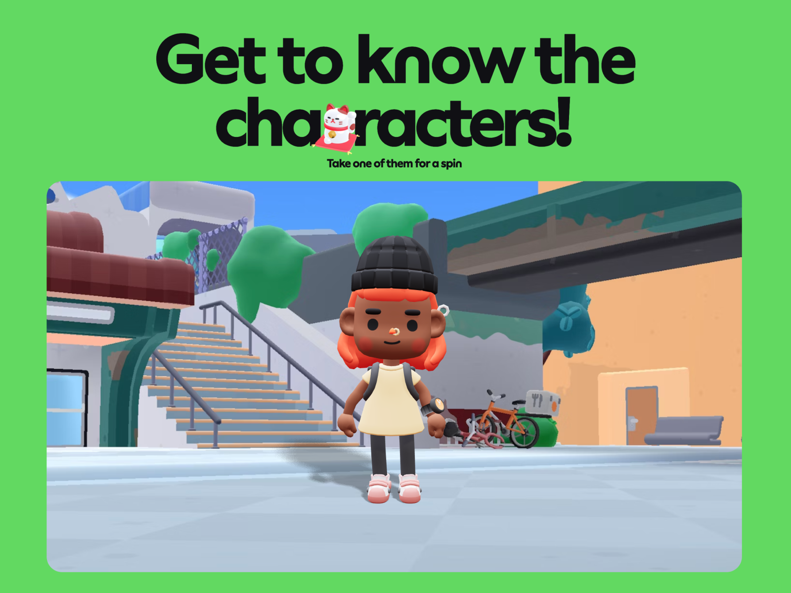 Interactive 3D character